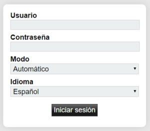 Acceso a Horde