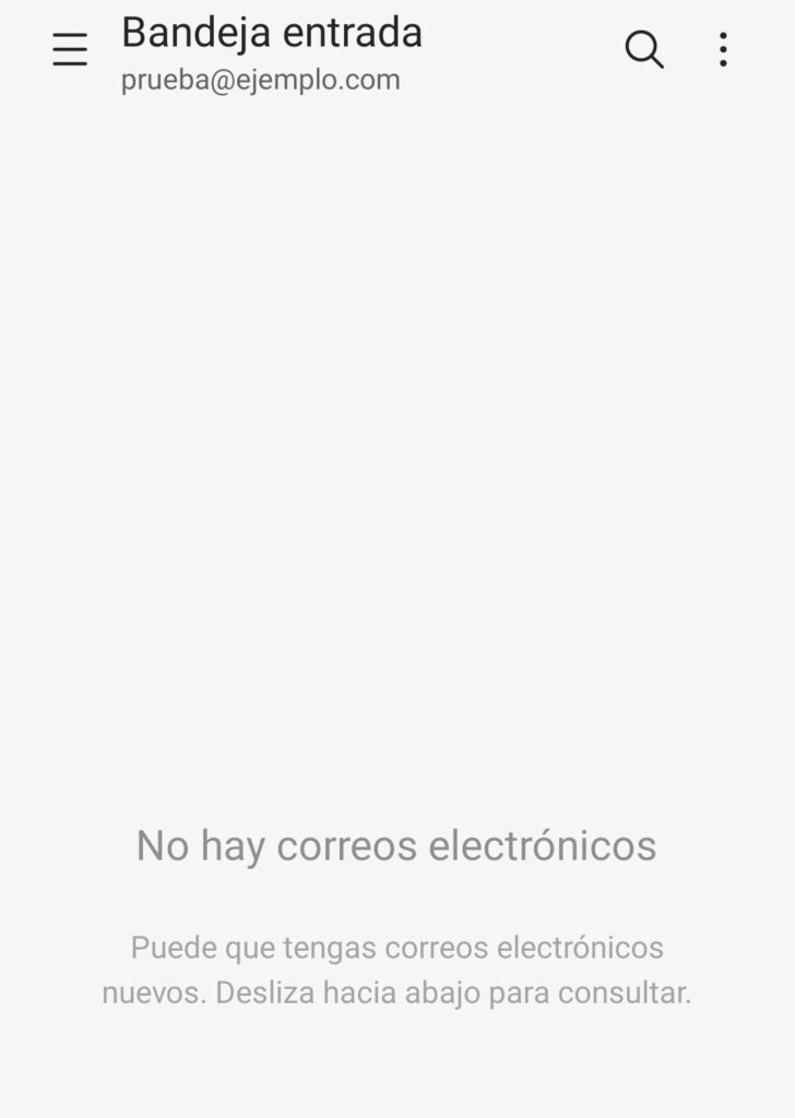 Cuenta configurada Correctamente