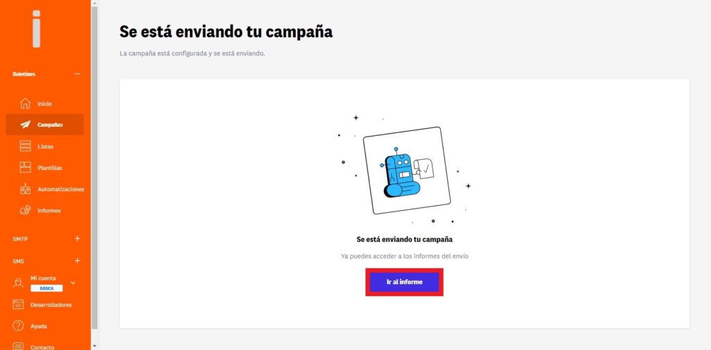 Envio de Mailing realizado